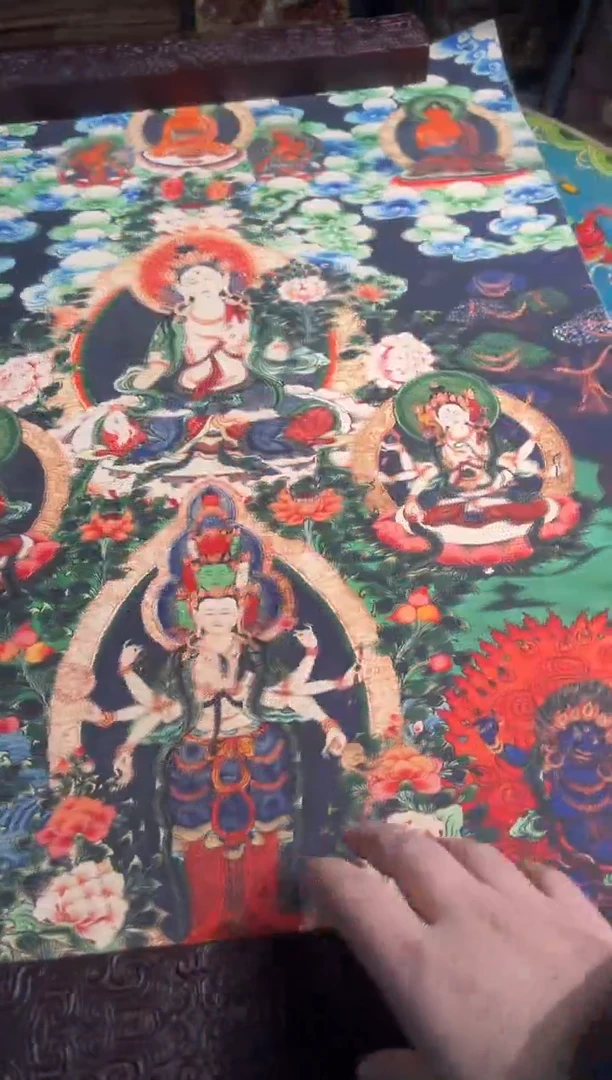 卷轴画卷轴画奥奥的唐卡