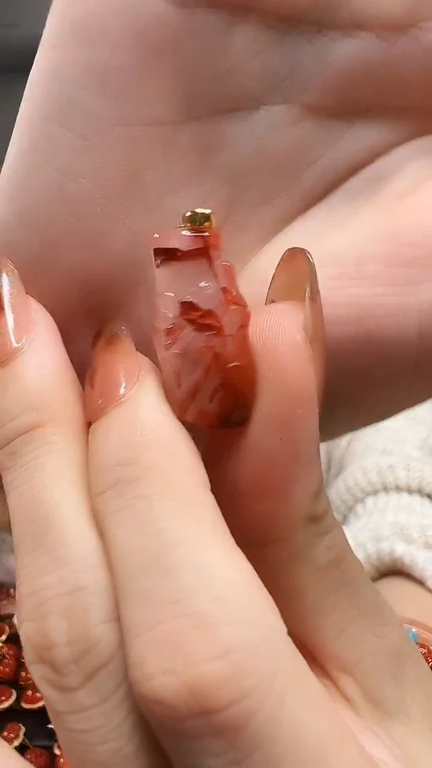 吊坠(不含链)18K金镶嵌南红玛瑙/竹节/原矿/