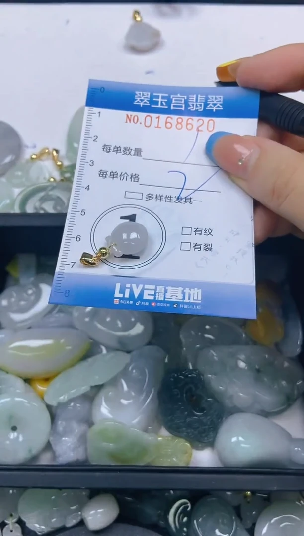 翡翠未镶嵌颈饰闪购0168620