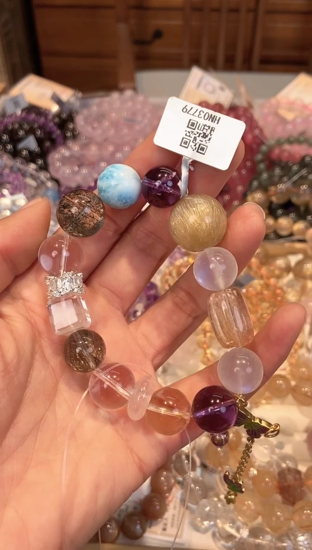 【闪购商品】水晶手串未镶嵌多宝