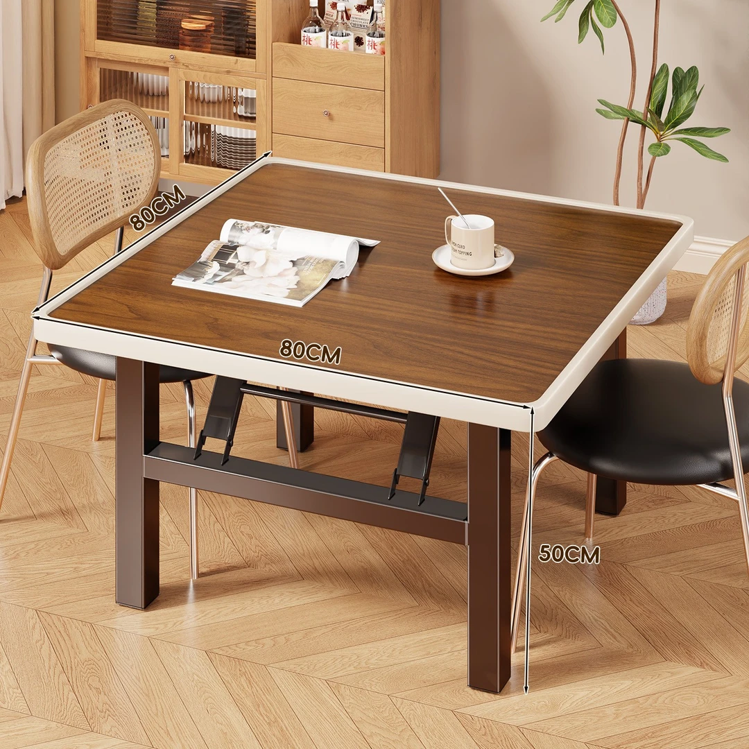 可折叠餐桌小桌子家用简易桌子折叠桌出租屋户外便携摆摊吃饭方桌