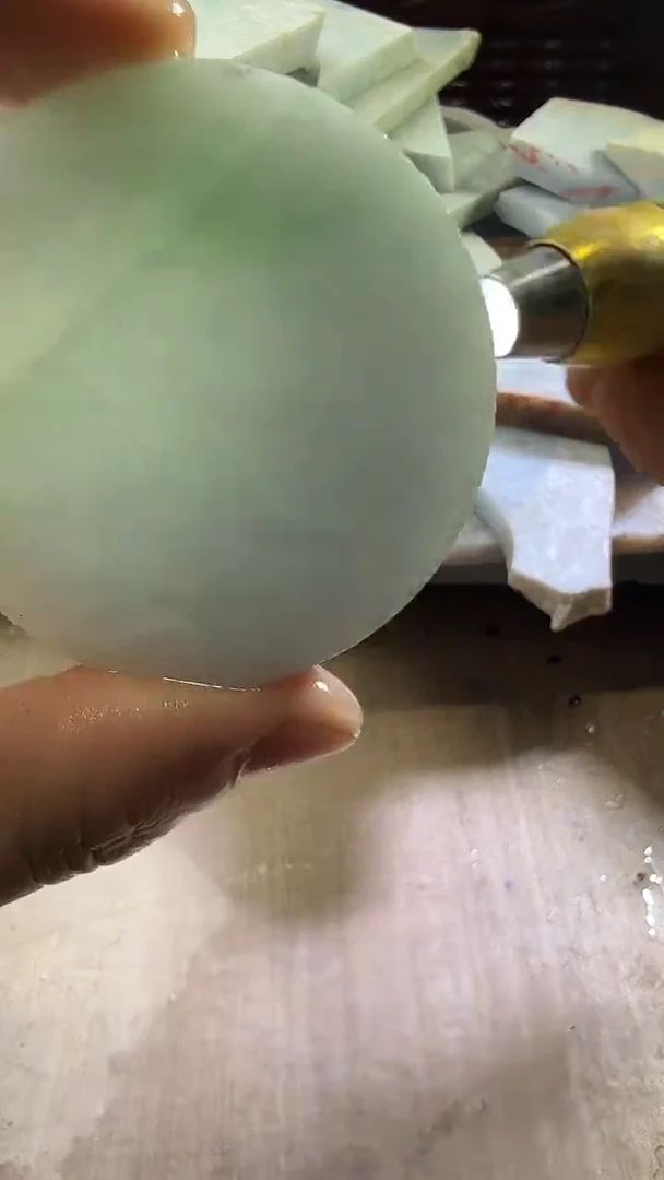 裸石翡翠天然翡翠A货花34