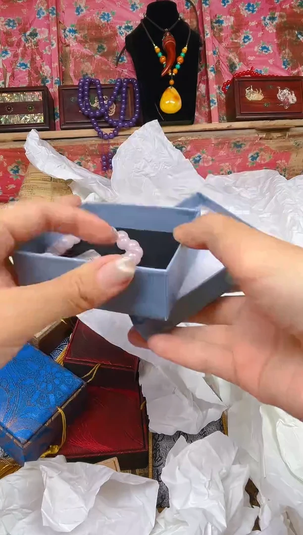 玛瑙/玉髓手链未镶嵌粉玛瑙