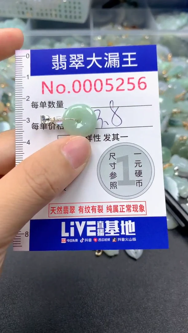 颈饰未镶嵌翡翠5256