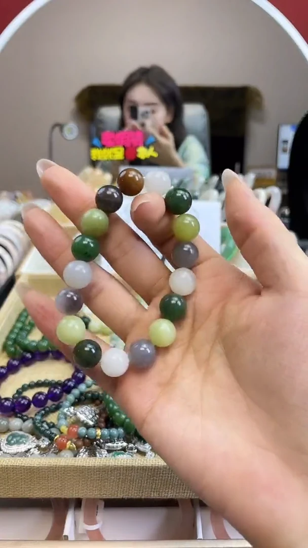 【闪购商品】和田玉手串未镶嵌和田玉夺宝卡12