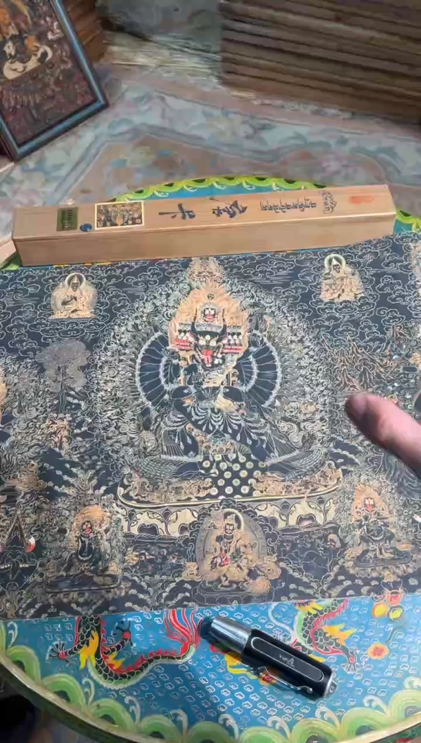 卷轴画卷轴画奥奥的唐卡