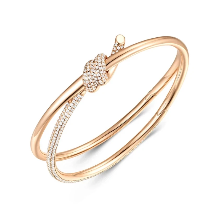 《心新》SZ59 带钻打结围巾气质轻奢高档百搭时尚法式精美女士