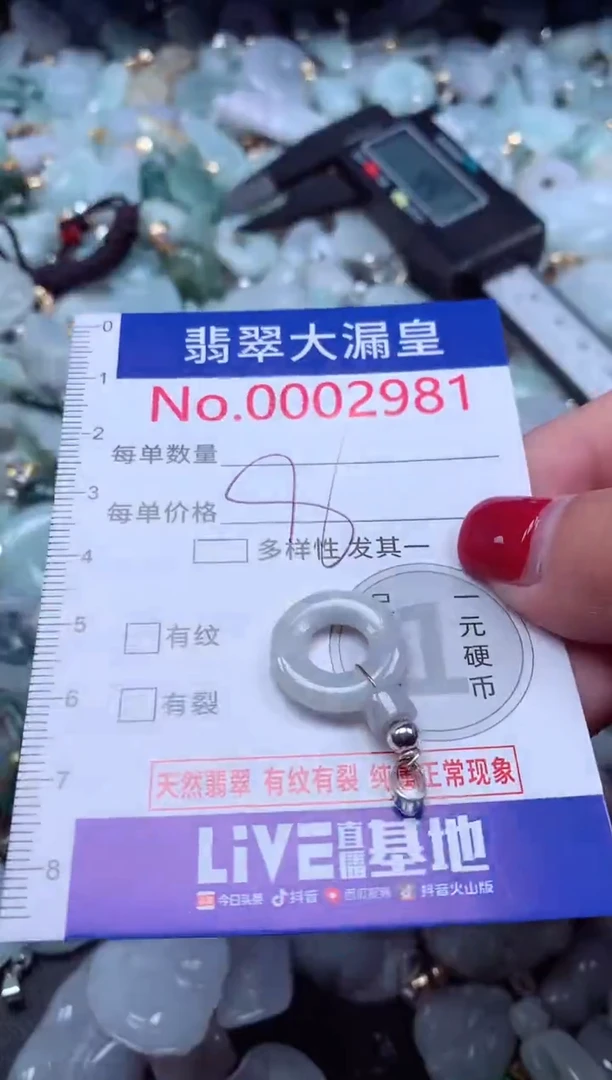 颈饰未镶嵌翡翠29484