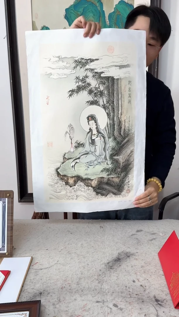 国画马老师作品分享