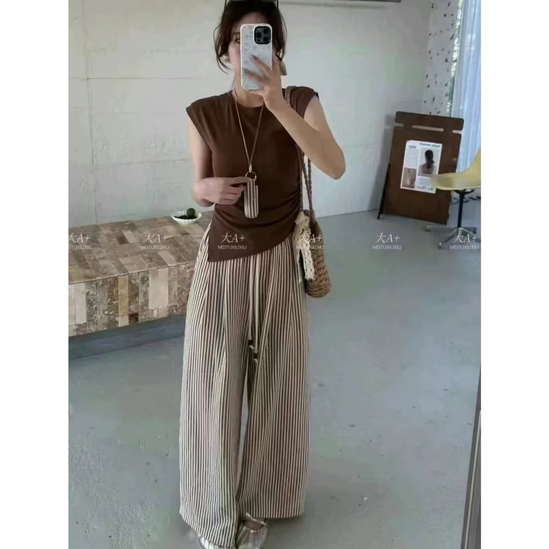 T106【麦子优选】8829少女风时尚气质套装