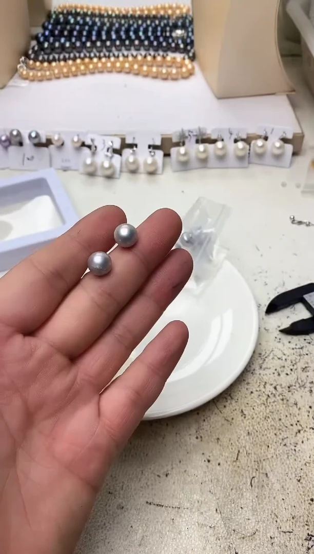 淡水珍珠未镶嵌颈饰1