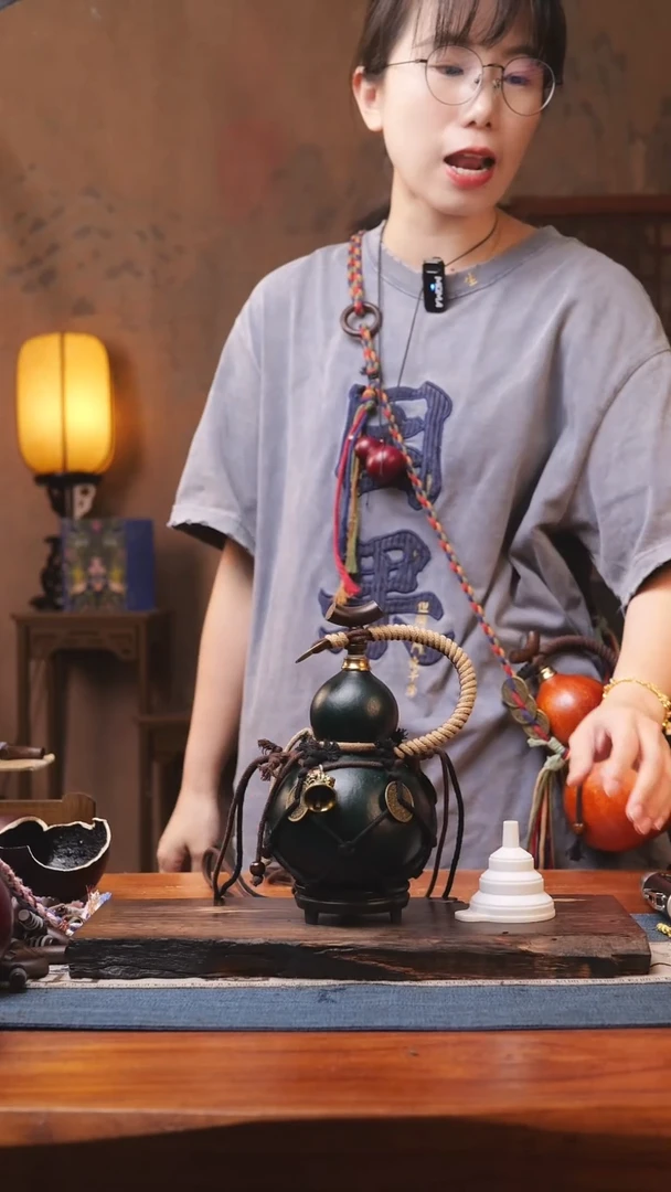 998号精品大漆葫芦防腐防渗装水茶酒
