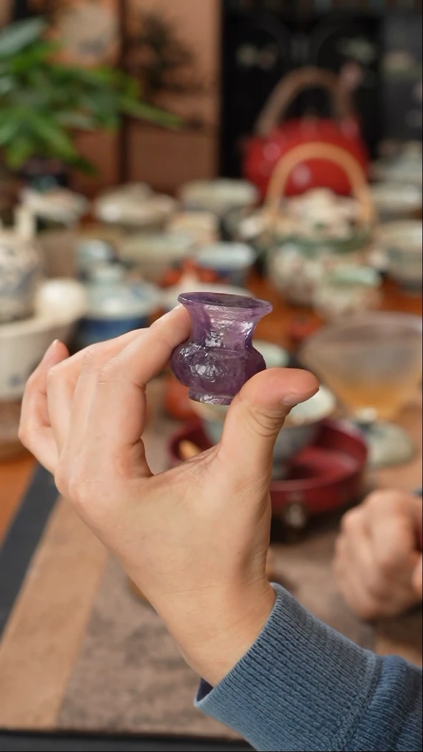 【闪购商品】心缘堂青雅琉璃盖置青雅琉璃盖置