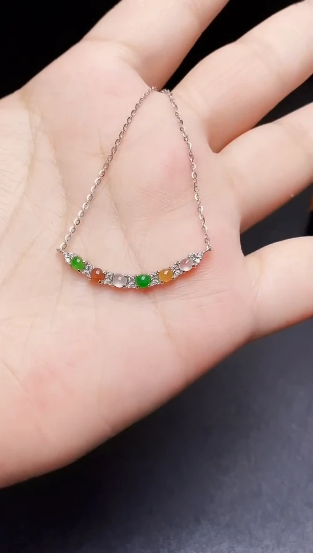 银S925镶嵌戒指翡翠1093