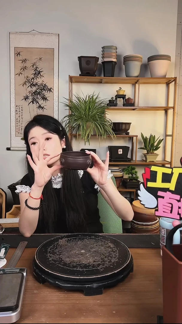 12*6口径鼓型圆盆5只