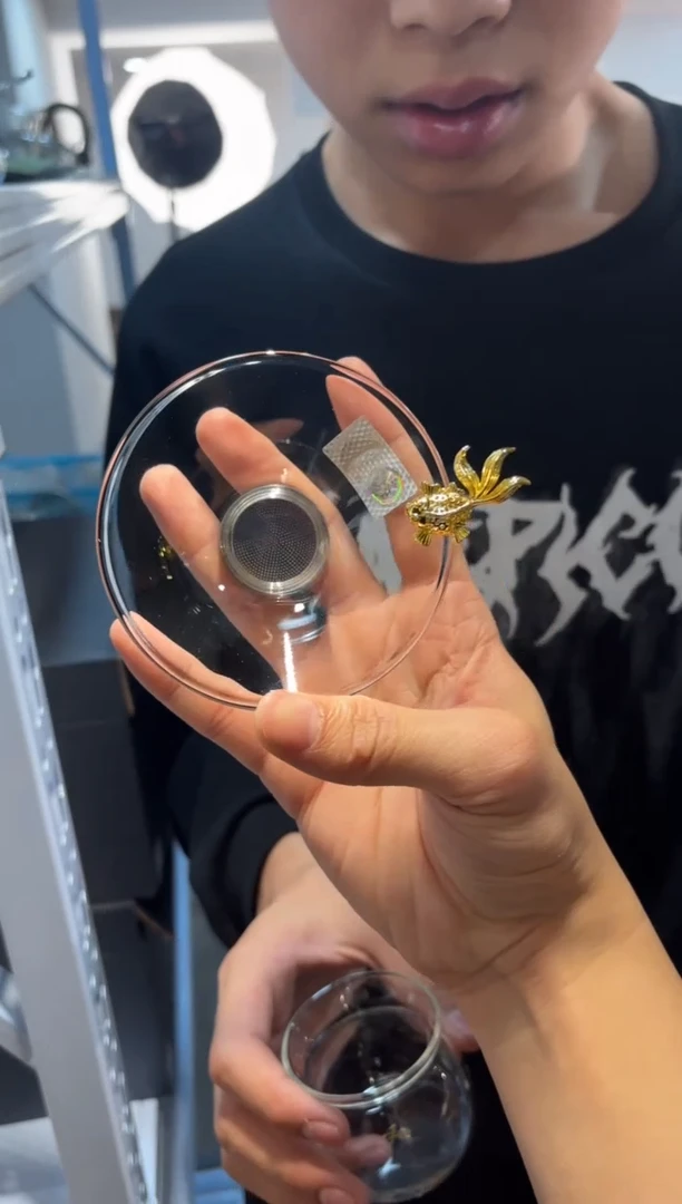 禾器-金鱼茶漏-不锈钢