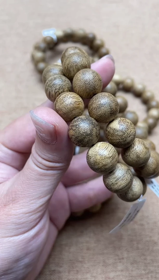 沉香手串菩萨棋虎斑1.3圆珠单圈多样性发其一