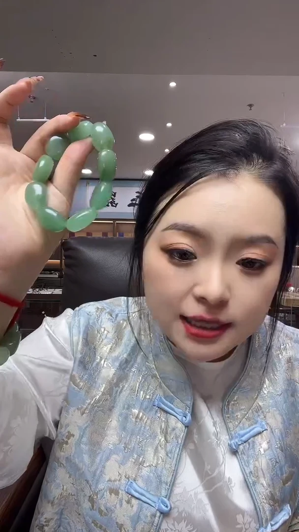 未镶嵌蛇纹石玉手串多样性发货其中发一