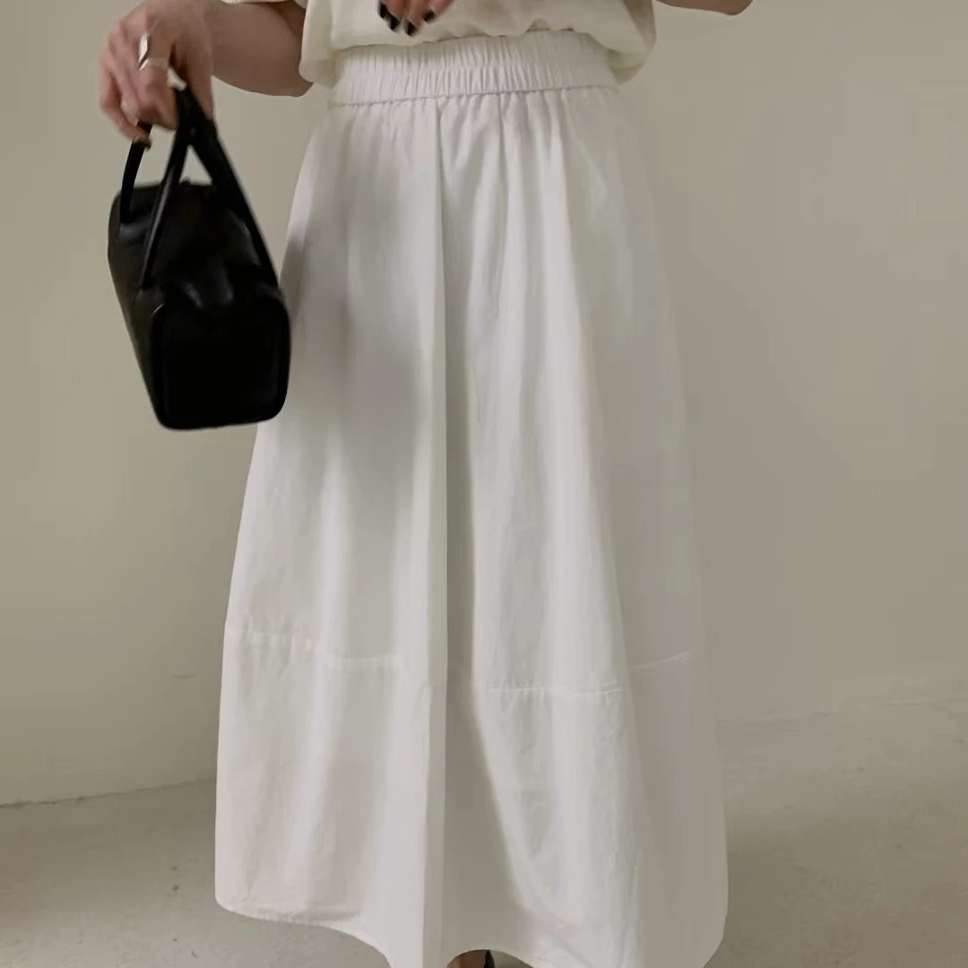 小个子闭眼入薄款拼接半身裙百搭