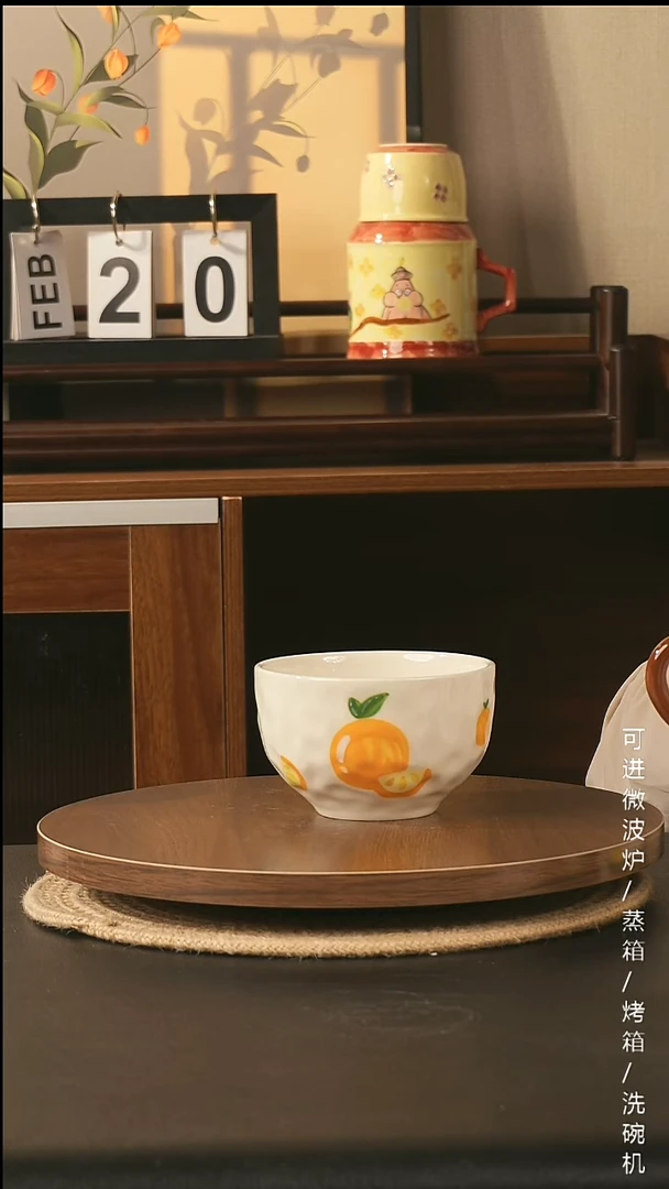 陶瓷景德镇高温釉下彩纯手绘创意瓷