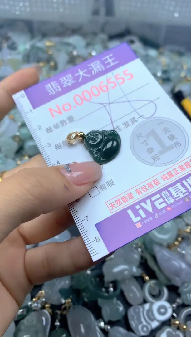 颈饰未镶嵌翡翠6555