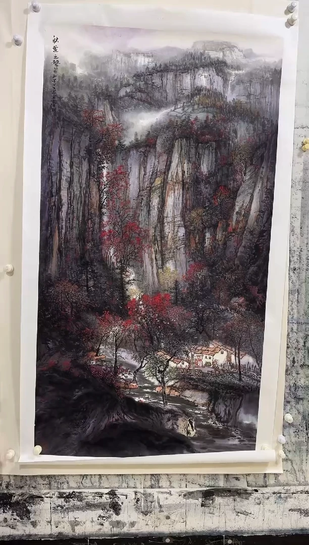 国画z天津人美-刘助忠国画16平尺