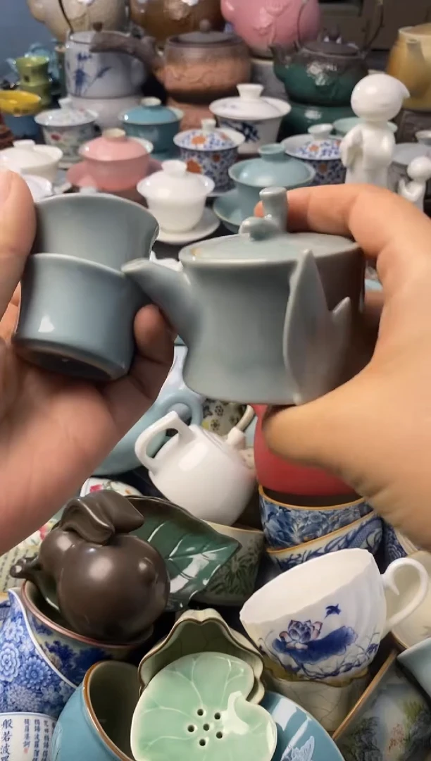 高端 茶壶 茶杯 茶具 轻轻微瑕