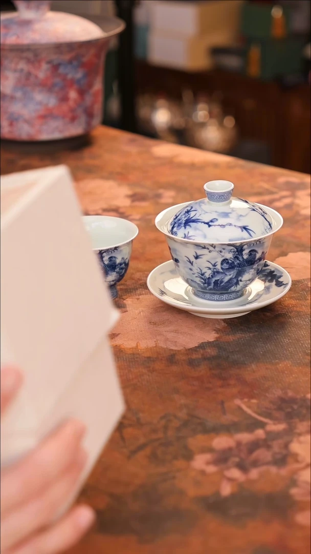 【闪购商品】陶瓷茶具（无礼盒无茶盘）@@ZH248