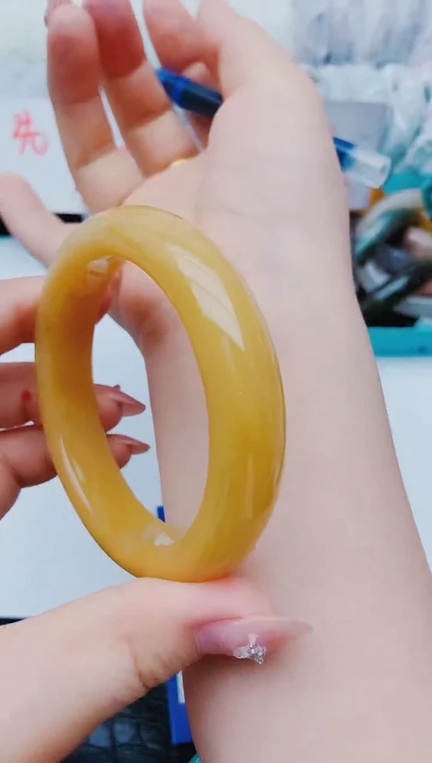 未镶嵌手镯石英质玉z232+59-60