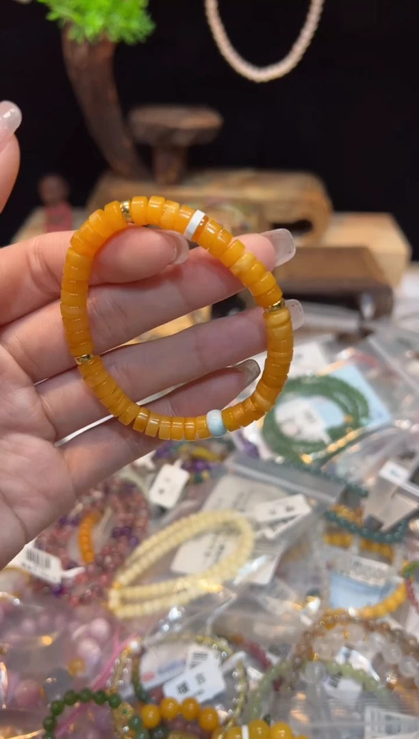 【闪购商品】琥珀手饰未镶嵌手饰@@E6138