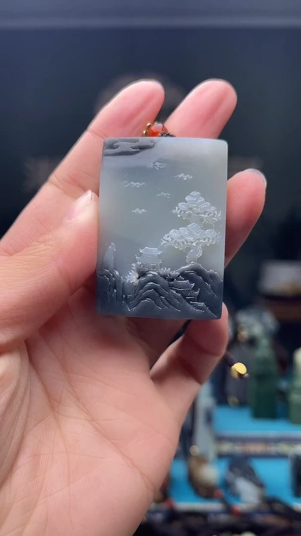 未镶嵌和田玉挂件1