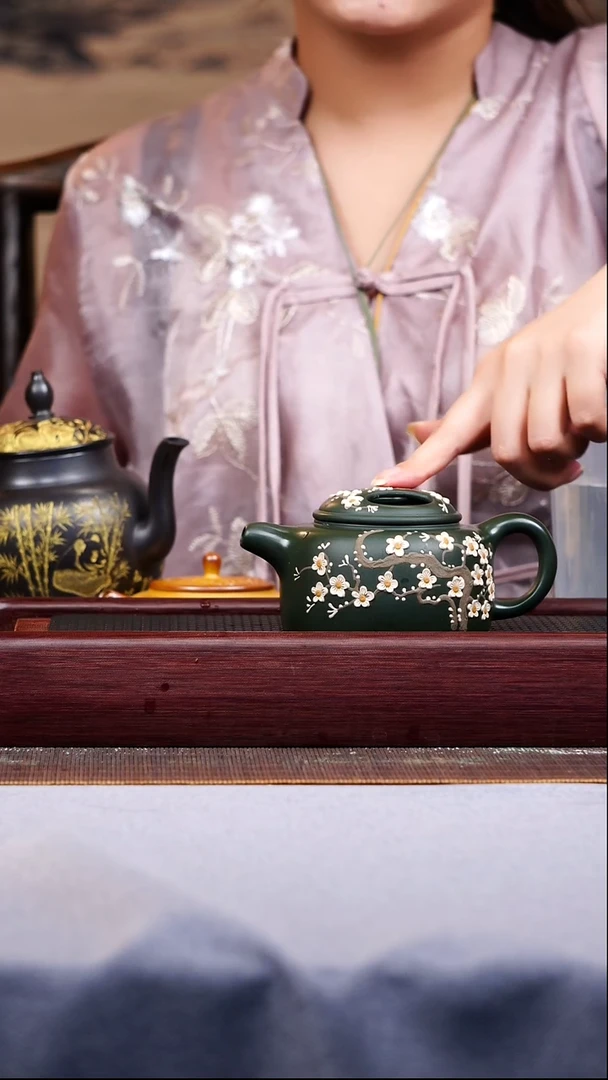 茶壶紫砂宜兴原矿紫砂作品