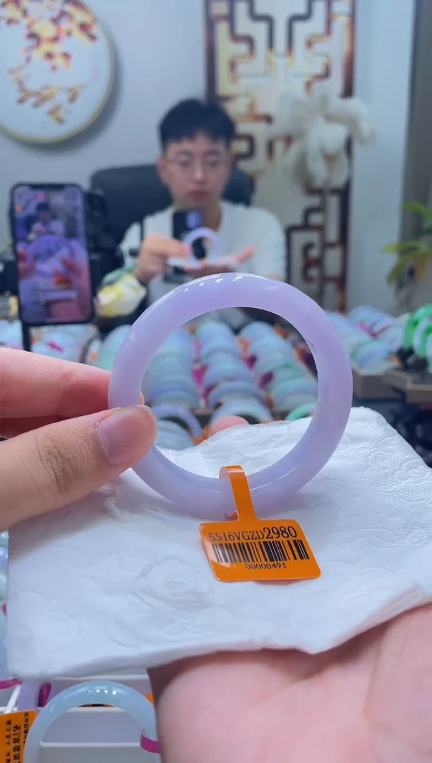 未镶嵌手镯翡翠**503-56