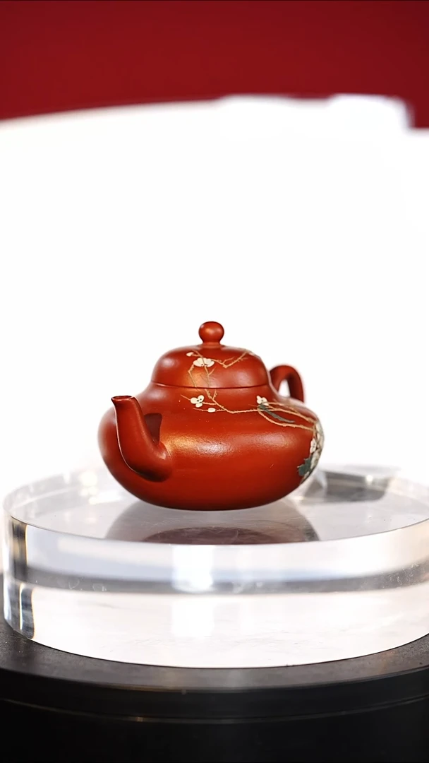 胡小香泥绘紫砂壶