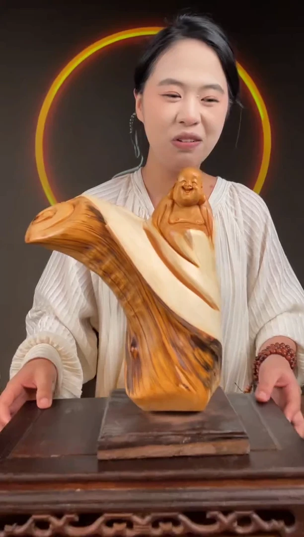 柏木（崖柏）手工摆件,先抢先得! 编号:231