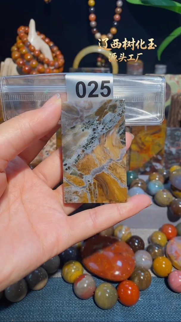 未镶嵌-硅化玉天然北票硅化玉吊坠