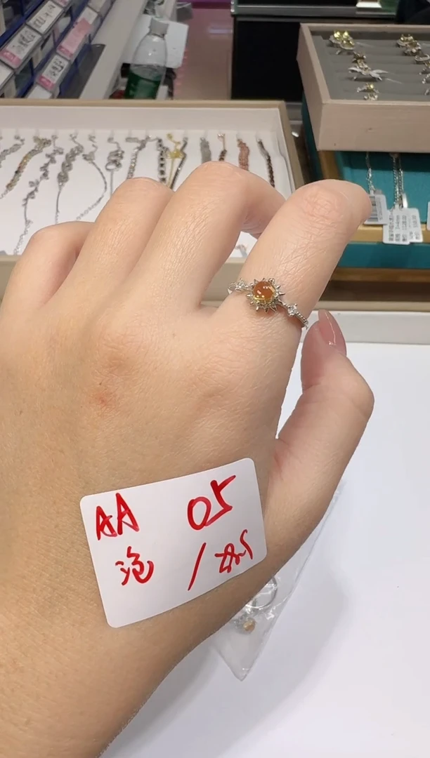 【闪购商品】水晶颈饰银S925镶嵌多样性发一AA05