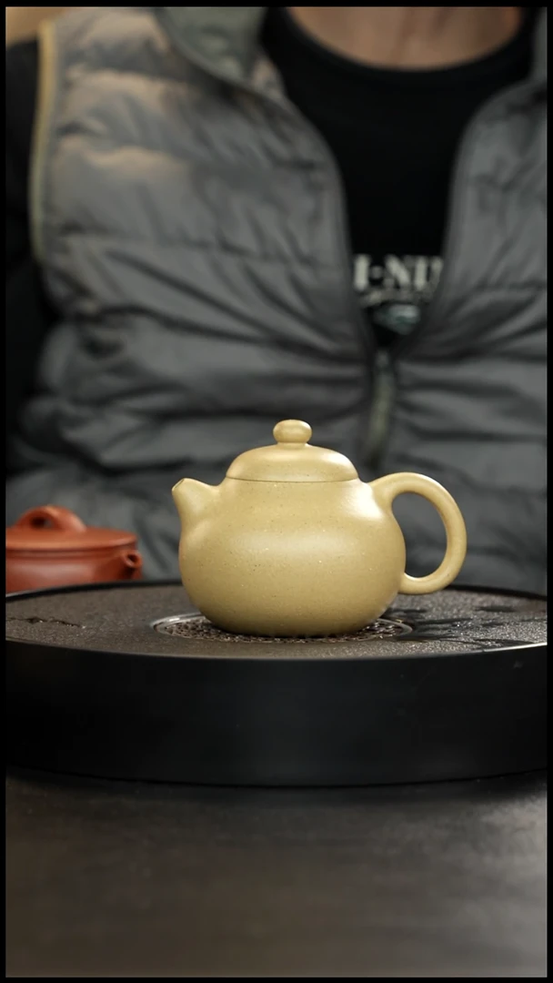 茶壶紫砂大水潭至纯梨皮本绿文旦大漏