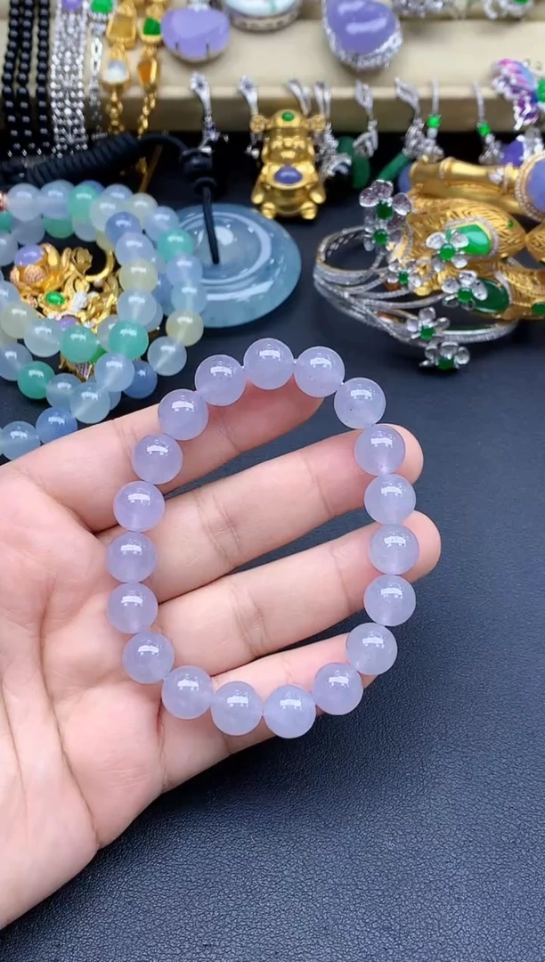 未镶嵌手链翡翠446-春日珠宝