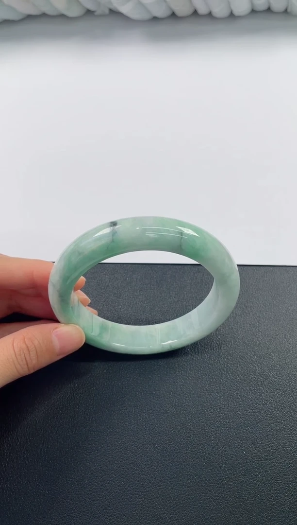 未镶嵌手镯翡翠7987 61+