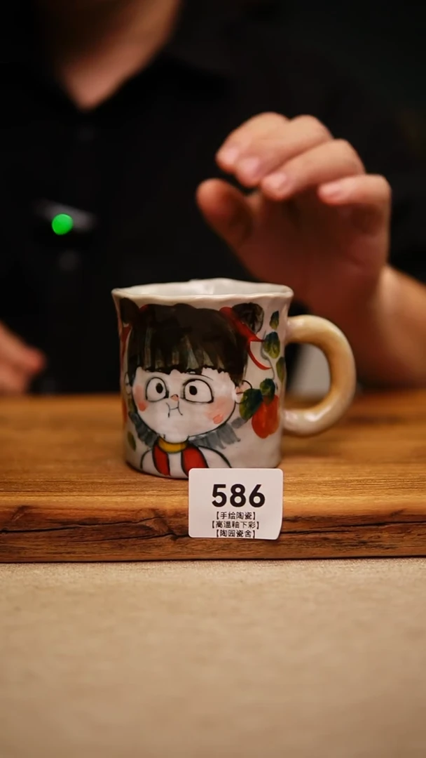 @@陶园瓷舍@@纯手工手绘@高温釉下彩