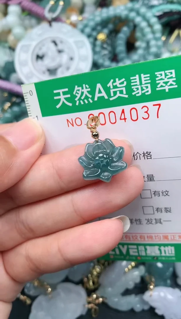颈饰未镶嵌翡翠.0004037