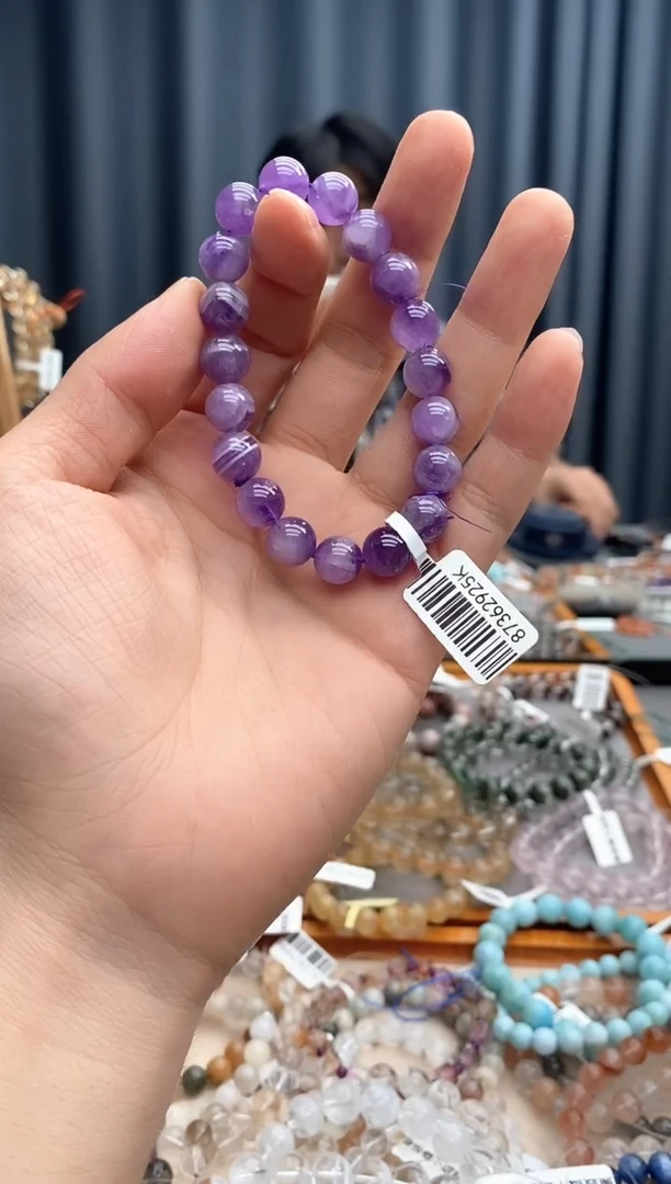 水晶手链未镶嵌薰衣草
