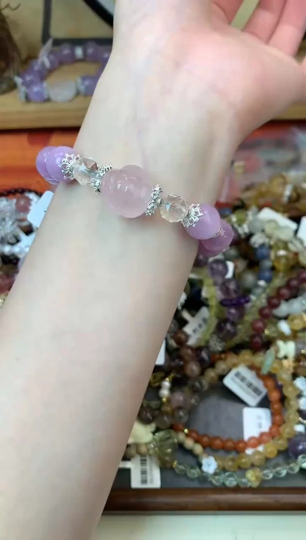 【闪购商品】锂辉石手串未镶嵌153