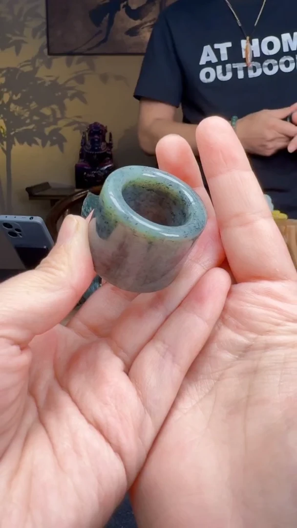 和田玉戒圈未镶嵌宽版素圈多样性发货