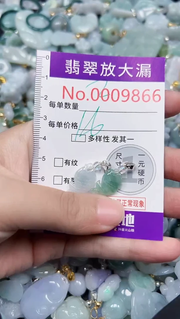 颈饰未镶嵌翡翠9866