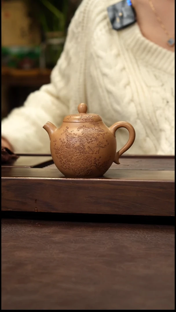 茶壶紫砂段泥胖秋水180cc左右