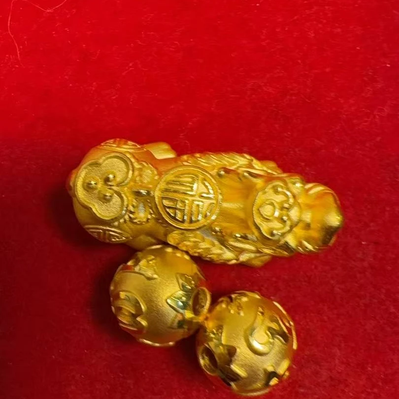 5.98g足金999貔貅金珠