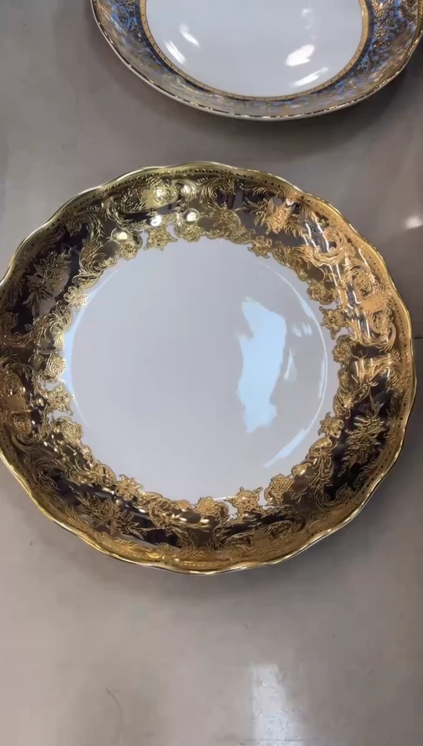 【闪购商品】瓷片12寸窝盘微瑕  福利价  福利价