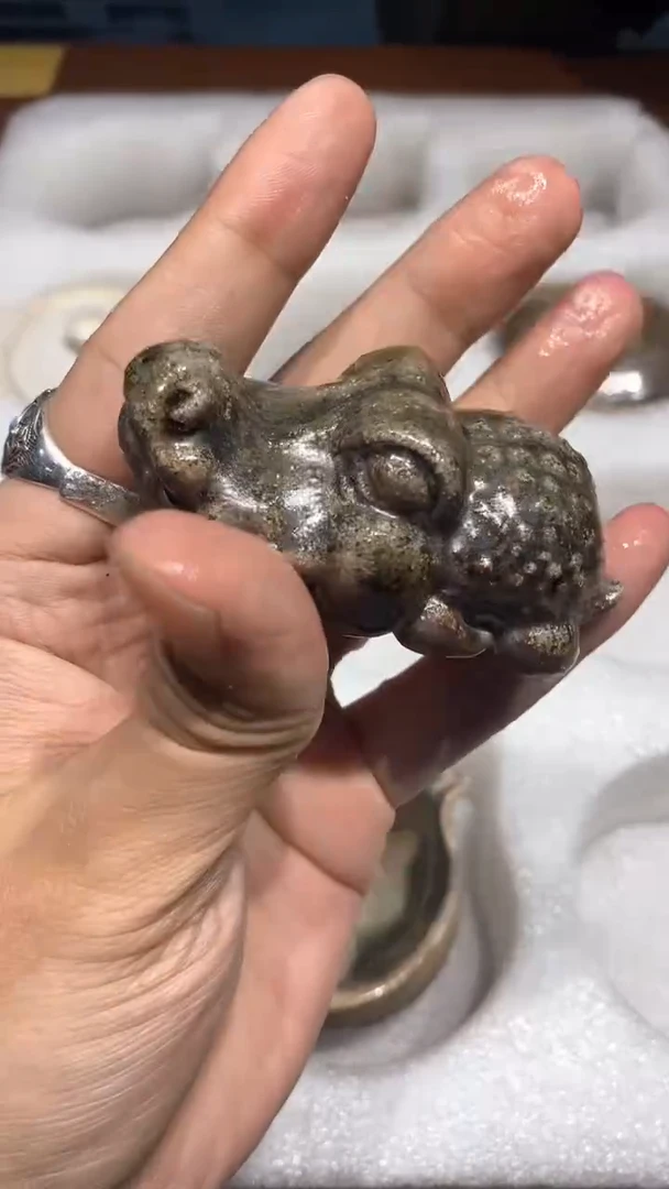 陶瓷奢瓷/瑞寅柴烧茶器（茶宠）1568